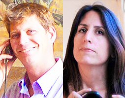 Stroome co-founders, Tom Grasty, and Nonny de la Peña Stroome co-founders, Tom Grasty, and Nonny de la Peña