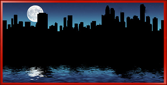 City Skyline Power Outage City Skyline Power Outage
