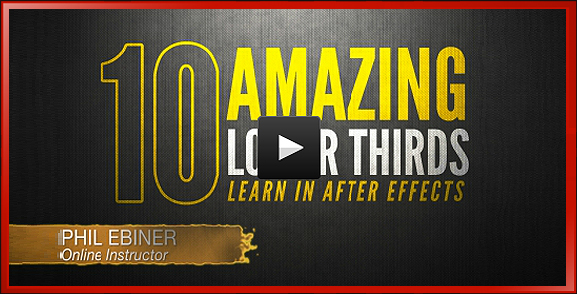 Lower Third Video Graphics