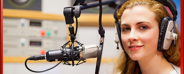 Voice Over or No Voice Over, Smiling Woman