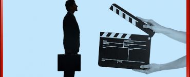 Business Man Film Clapper Slate